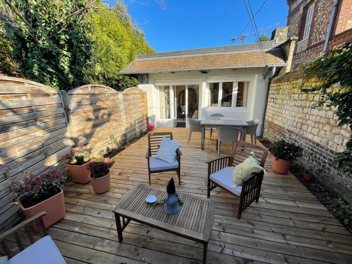 Le 102, Maison Avec Terrasse Et Parking Gare De Rouen Ngoại thất bức ảnh