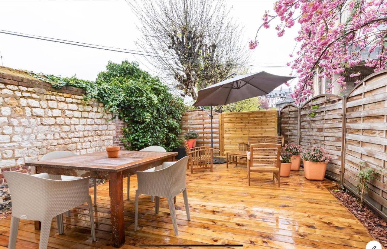 Le 102, Maison Avec Terrasse Et Parking Gare De Rouen Ngoại thất bức ảnh
