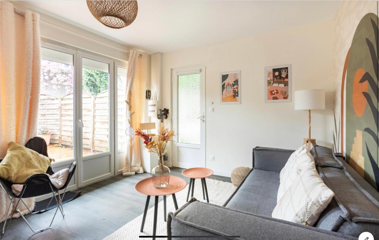 Le 102, Maison Avec Terrasse Et Parking Gare De Rouen Ngoại thất bức ảnh